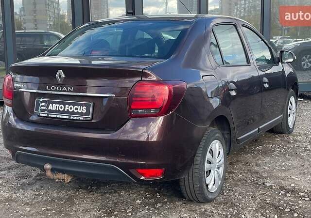 Рено Логан 2017 у Києві на Automoto.ua Коричневий Рено Логан, об'ємом двигуна 1.15 л та пробігом 91 тис. км за 7490 $, фото 7 на Automoto.ua