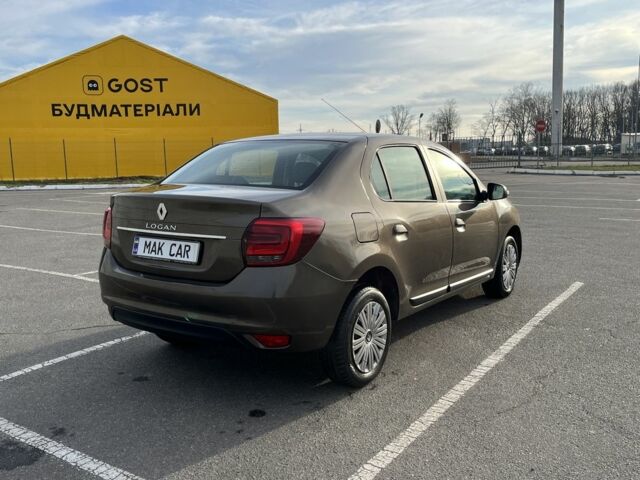 Коричневый Рено Логан, объемом двигателя 1.5 л и пробегом 143 тыс. км за 6800 $, фото 4 на Automoto.ua