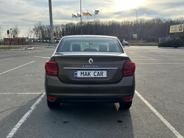 Коричневый Рено Логан, объемом двигателя 1.5 л и пробегом 143 тыс. км за 6800 $, фото 5 на Automoto.ua