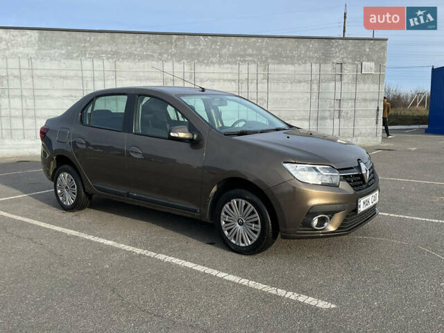 Коричневый Рено Логан, объемом двигателя 1.5 л и пробегом 143 тыс. км за 6800 $, фото 2 на Automoto.ua