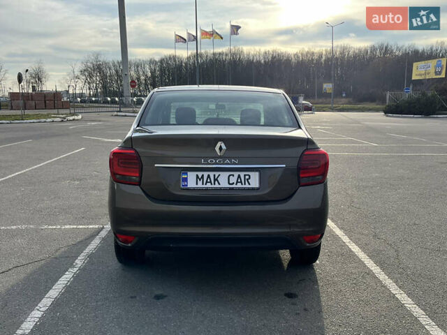 Коричневый Рено Логан, объемом двигателя 1.5 л и пробегом 143 тыс. км за 6800 $, фото 10 на Automoto.ua