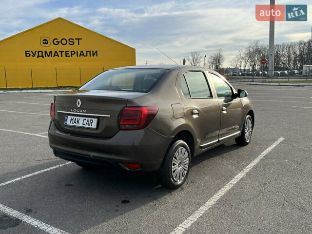 Коричневый Рено Логан, объемом двигателя 1.5 л и пробегом 143 тыс. км за 6800 $, фото 8 на Automoto.ua