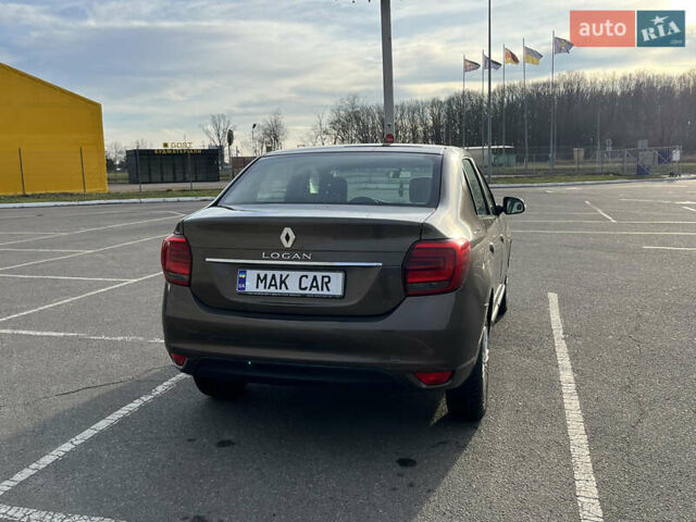 Коричневый Рено Логан, объемом двигателя 1.5 л и пробегом 143 тыс. км за 6800 $, фото 9 на Automoto.ua