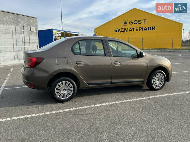 Коричневый Рено Логан, объемом двигателя 1.5 л и пробегом 143 тыс. км за 6800 $, фото 6 на Automoto.ua