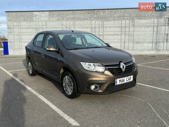 Коричневый Рено Логан, объемом двигателя 1.5 л и пробегом 143 тыс. км за 6800 $, фото 1 на Automoto.ua