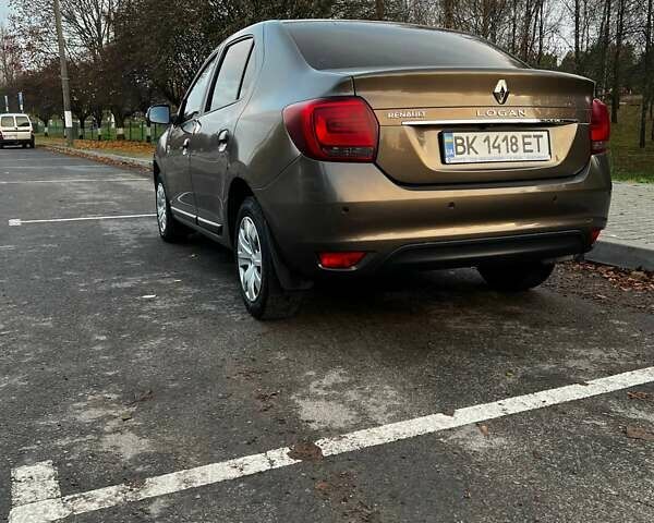 Коричневый Рено Логан, объемом двигателя 1.5 л и пробегом 145 тыс. км за 10500 $, фото 3 на Automoto.ua