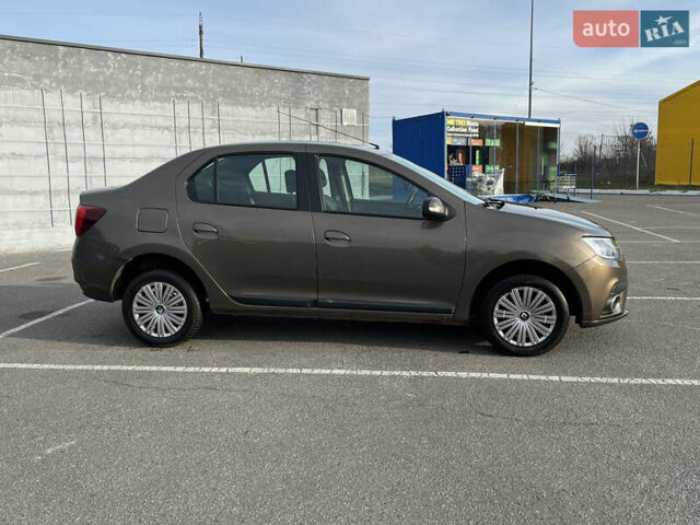 Коричневый Рено Логан, объемом двигателя 1.5 л и пробегом 143 тыс. км за 6800 $, фото 4 на Automoto.ua