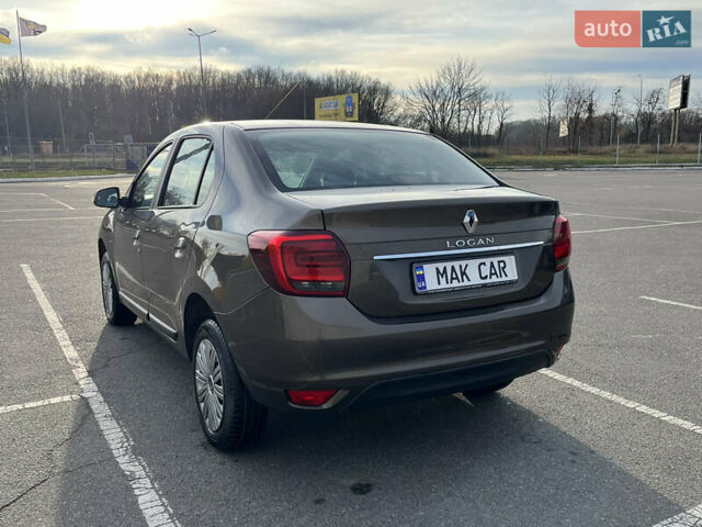 Коричневый Рено Логан, объемом двигателя 1.5 л и пробегом 143 тыс. км за 6800 $, фото 11 на Automoto.ua