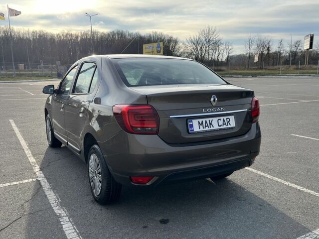 Коричневый Рено Логан, объемом двигателя 1.5 л и пробегом 143 тыс. км за 6800 $, фото 6 на Automoto.ua