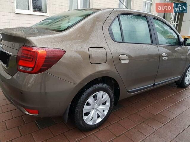 Коричневый Рено Логан, объемом двигателя 0.9 л и пробегом 18 тыс. км за 10800 $, фото 3 на Automoto.ua