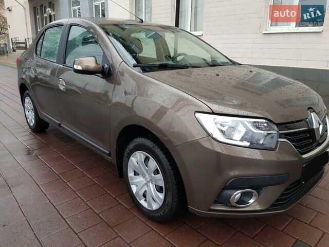 Коричневый Рено Логан, объемом двигателя 0.9 л и пробегом 18 тыс. км за 10800 $, фото 1 на Automoto.ua