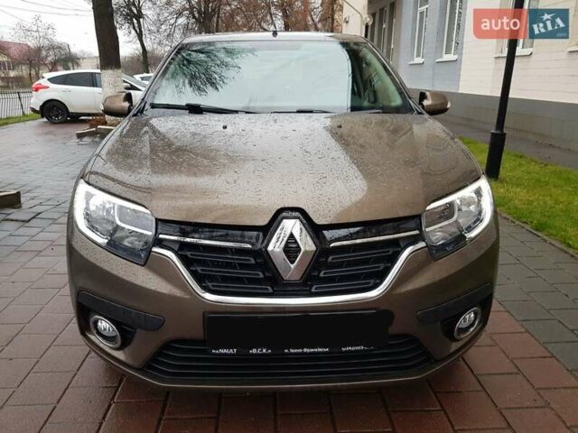 Коричневый Рено Логан, объемом двигателя 0.9 л и пробегом 18 тыс. км за 10800 $, фото 2 на Automoto.ua