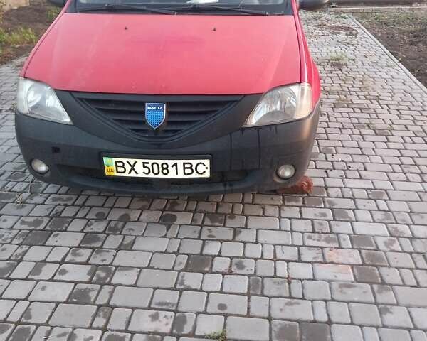 Красный Рено Логан, объемом двигателя 1.4 л и пробегом 246 тыс. км за 2450 $, фото 5 на Automoto.ua