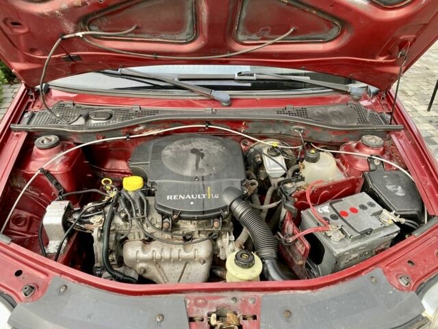 Красный Рено Логан, объемом двигателя 1.4 л и пробегом 179 тыс. км за 1850 $, фото 9 на Automoto.ua