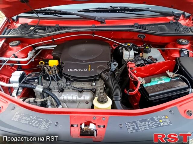 Красный Рено Логан, объемом двигателя 1.4 л и пробегом 130 тыс. км за 6450 $, фото 13 на Automoto.ua