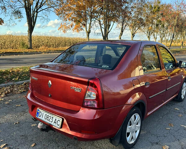 Червоний Рено Логан, об'ємом двигуна 1.6 л та пробігом 192 тис. км за 4200 $, фото 7 на Automoto.ua