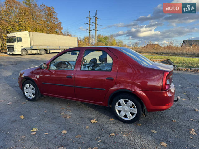 Червоний Рено Логан, об'ємом двигуна 1.6 л та пробігом 192 тис. км за 4200 $, фото 11 на Automoto.ua