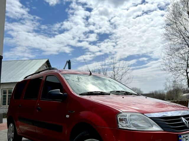 Красный Рено Логан, объемом двигателя 1.6 л и пробегом 304 тыс. км за 5500 $, фото 5 на Automoto.ua