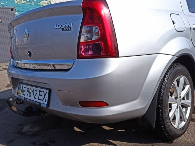 Серый Рено Логан, объемом двигателя 1.6 л и пробегом 113 тыс. км за 6500 $, фото 12 на Automoto.ua