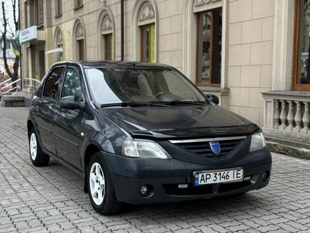 Серый Рено Логан, объемом двигателя 1.4 л и пробегом 280 тыс. км за 2550 $, фото 2 на Automoto.ua