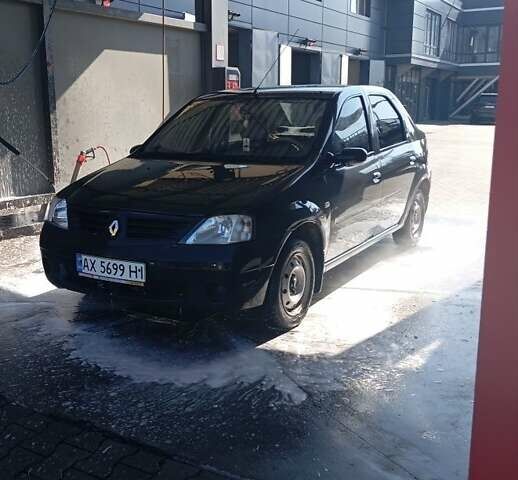 Серый Рено Логан, объемом двигателя 1.4 л и пробегом 160 тыс. км за 3813 $, фото 1 на Automoto.ua