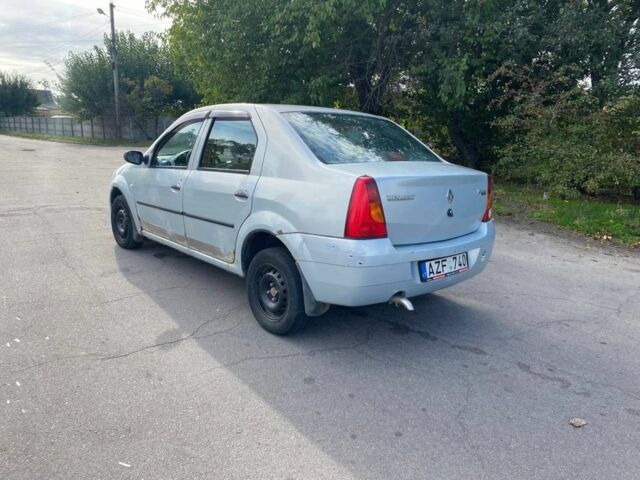 Рено Логан 2007 в Каменское - Днепродзержинск на Automoto.ua Серый Рено Логан, объемом двигателя 1.4 л и пробегом 175 тыс. км за 1500 $, фото 6 на Automoto.ua