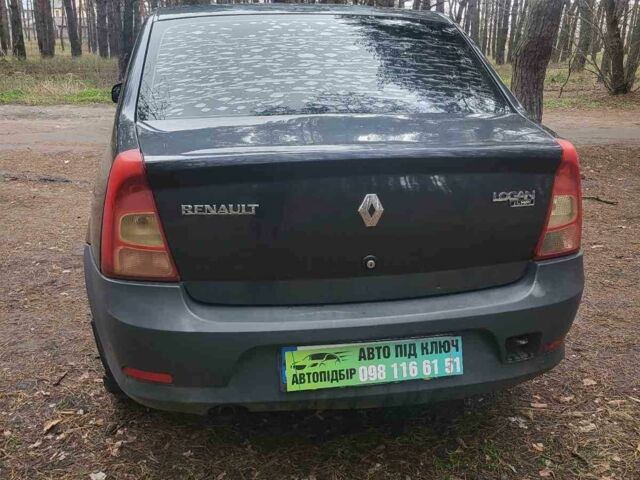 Серый Рено Логан, объемом двигателя 1.4 л и пробегом 211 тыс. км за 2499 $, фото 9 на Automoto.ua