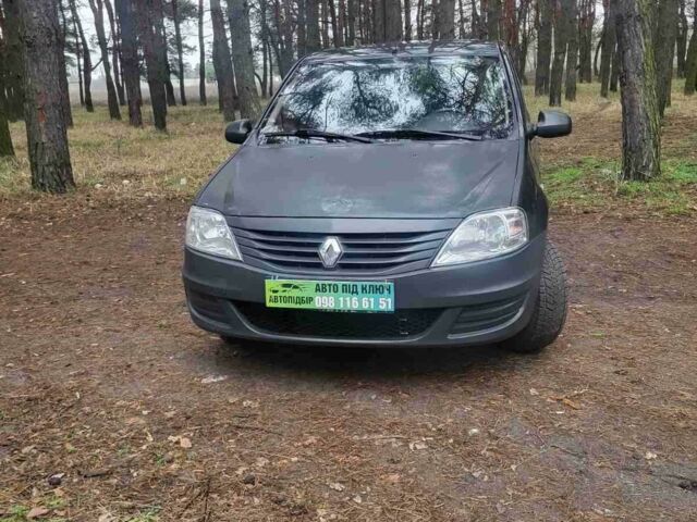 Серый Рено Логан, объемом двигателя 1.4 л и пробегом 211 тыс. км за 2499 $, фото 3 на Automoto.ua