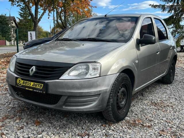 Серый Рено Логан, объемом двигателя 1.4 л и пробегом 218 тыс. км за 2900 $, фото 3 на Automoto.ua