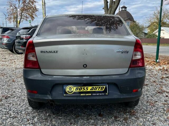 Серый Рено Логан, объемом двигателя 1.4 л и пробегом 218 тыс. км за 2900 $, фото 5 на Automoto.ua