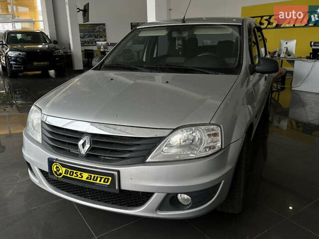 Серый Рено Логан, объемом двигателя 1.39 л и пробегом 157 тыс. км за 4700 $, фото 2 на Automoto.ua