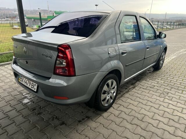 Серый Рено Логан, объемом двигателя 1.5 л и пробегом 241 тыс. км за 4600 $, фото 3 на Automoto.ua