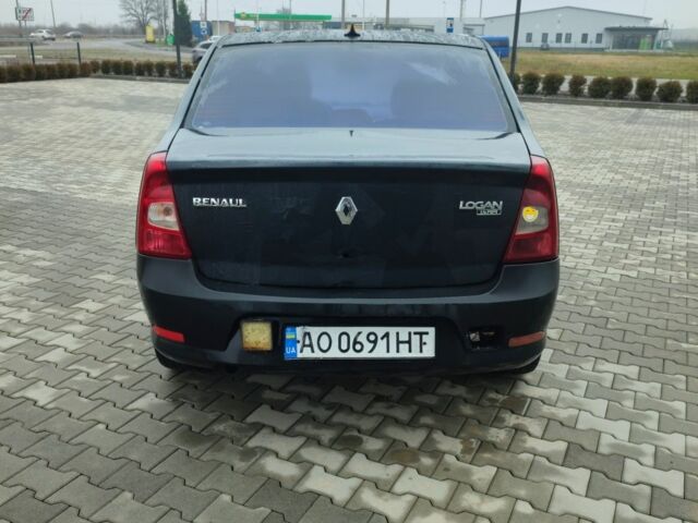 Серый Рено Логан, объемом двигателя 1.4 л и пробегом 200 тыс. км за 1499 $, фото 5 на Automoto.ua