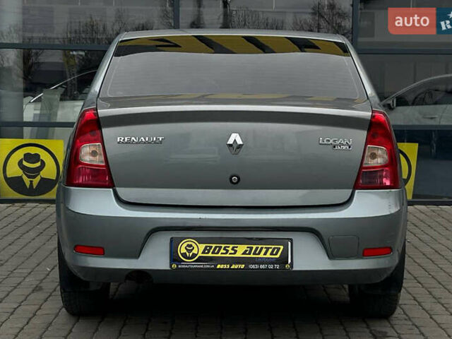 Серый Рено Логан, объемом двигателя 1.39 л и пробегом 196 тыс. км за 4500 $, фото 5 на Automoto.ua