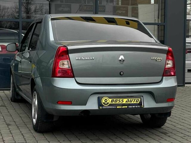 Серый Рено Логан, объемом двигателя 1.4 л и пробегом 196 тыс. км за 4500 $, фото 4 на Automoto.ua