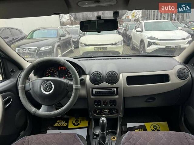 Серый Рено Логан, объемом двигателя 1.39 л и пробегом 196 тыс. км за 4500 $, фото 15 на Automoto.ua