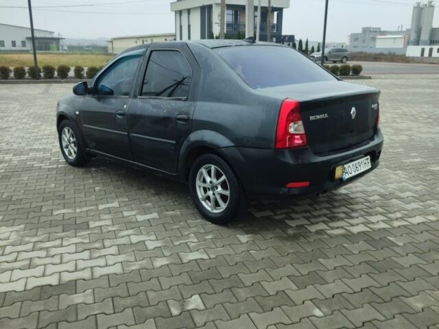 Серый Рено Логан, объемом двигателя 1.4 л и пробегом 200 тыс. км за 1499 $, фото 3 на Automoto.ua