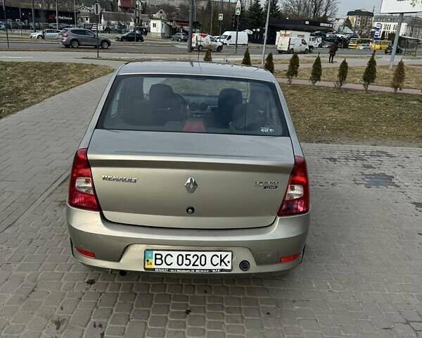 Сірий Рено Логан, об'ємом двигуна 1.6 л та пробігом 137 тис. км за 5300 $, фото 9 на Automoto.ua
