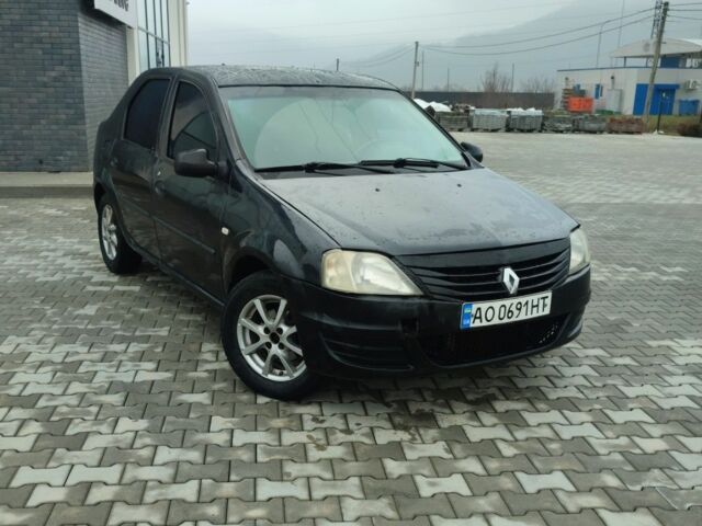 Серый Рено Логан, объемом двигателя 1.4 л и пробегом 200 тыс. км за 1499 $, фото 1 на Automoto.ua