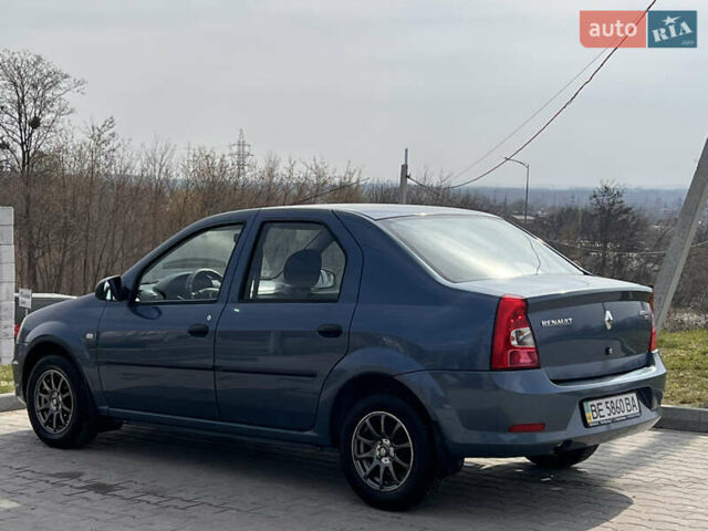 Серый Рено Логан, объемом двигателя 1.4 л и пробегом 136 тыс. км за 4999 $, фото 5 на Automoto.ua