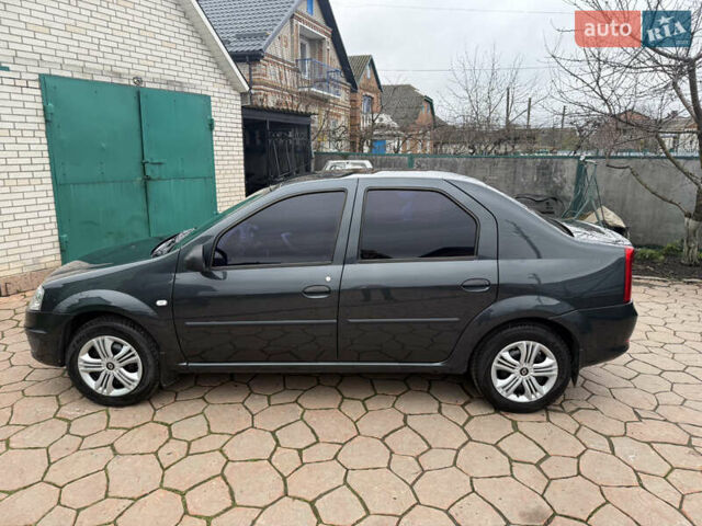 Серый Рено Логан, объемом двигателя 1.6 л и пробегом 115 тыс. км за 5950 $, фото 8 на Automoto.ua