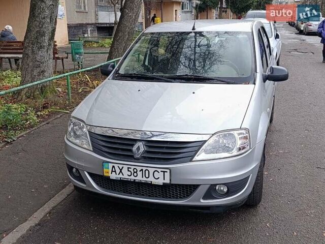 Серый Рено Логан, объемом двигателя 1.39 л и пробегом 54 тыс. км за 6500 $, фото 1 на Automoto.ua