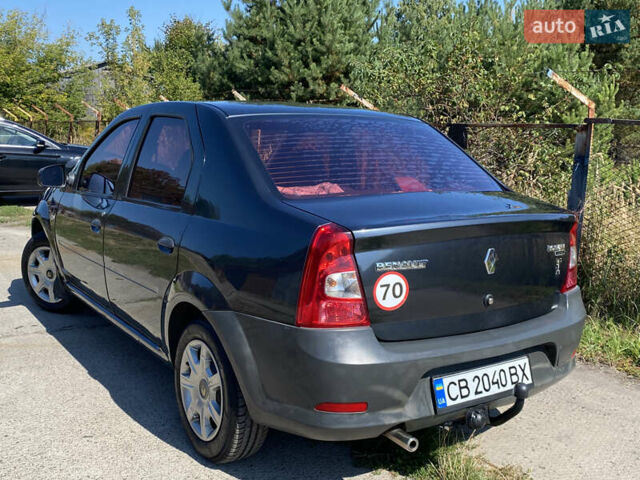 Серый Рено Логан, объемом двигателя 1.39 л и пробегом 187 тыс. км за 5200 $, фото 3 на Automoto.ua