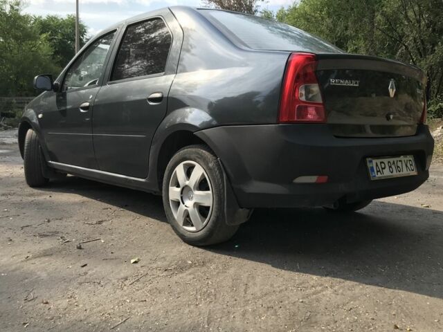 Серый Рено Логан, объемом двигателя 1.4 л и пробегом 288 тыс. км за 4750 $, фото 6 на Automoto.ua