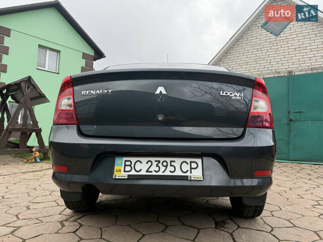 Серый Рено Логан, объемом двигателя 1.6 л и пробегом 115 тыс. км за 5950 $, фото 13 на Automoto.ua
