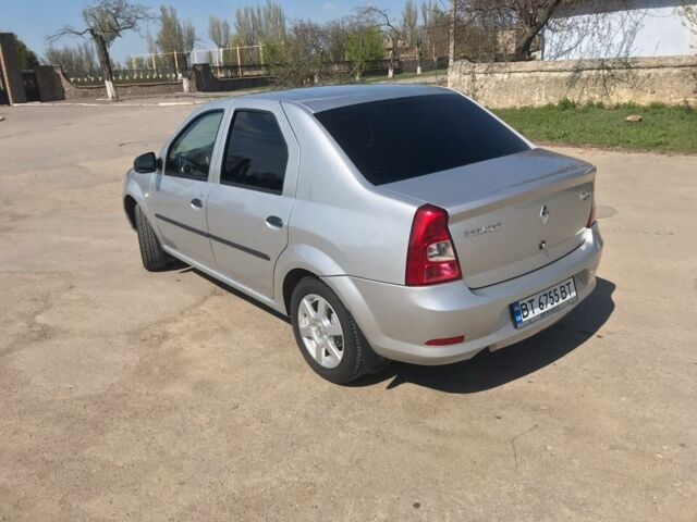 Серый Рено Логан, объемом двигателя 1.4 л и пробегом 163 тыс. км за 6700 $, фото 2 на Automoto.ua