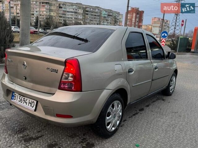 Серый Рено Логан, объемом двигателя 1.46 л и пробегом 283 тыс. км за 3150 $, фото 4 на Automoto.ua