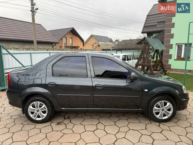 Серый Рено Логан, объемом двигателя 1.6 л и пробегом 115 тыс. км за 5950 $, фото 16 на Automoto.ua