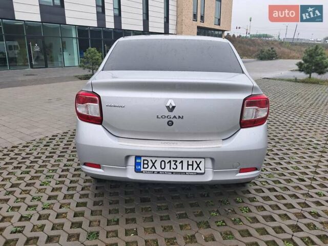 Рено Логан 2014 в Хмельницком на Automoto.ua Серый Рено Логан, объемом двигателя 1.15 л и пробегом 35 тыс. км за 7200 $, фото 4 на Automoto.ua
