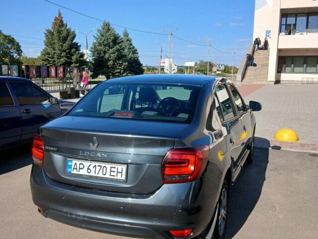 Серый Рено Логан, объемом двигателя 1.5 л и пробегом 79 тыс. км за 7500 $, фото 2 на Automoto.ua